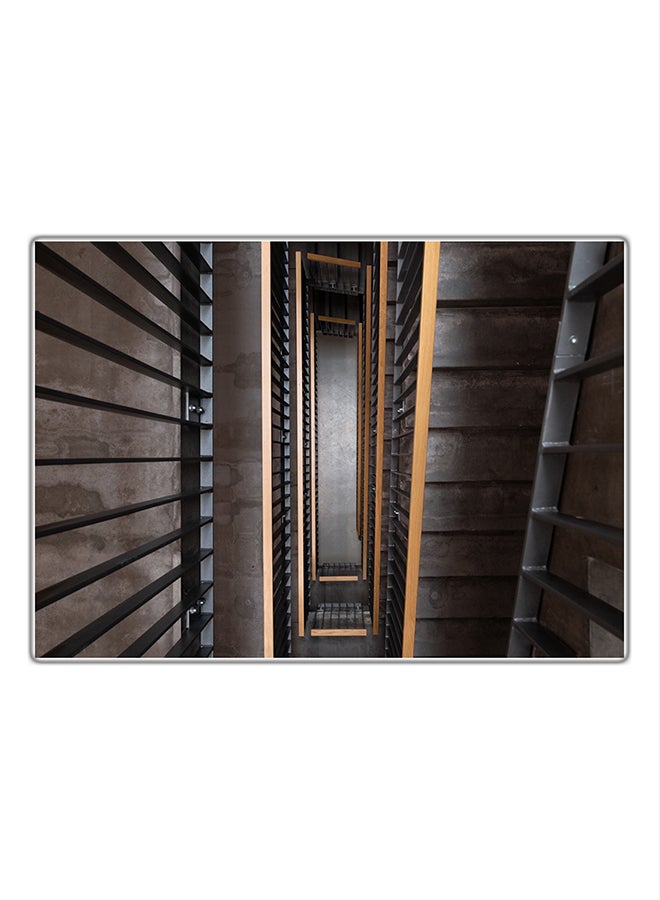 لوحة فنية مطبوعة للزينة متعدد الألوان 21x14.8سم