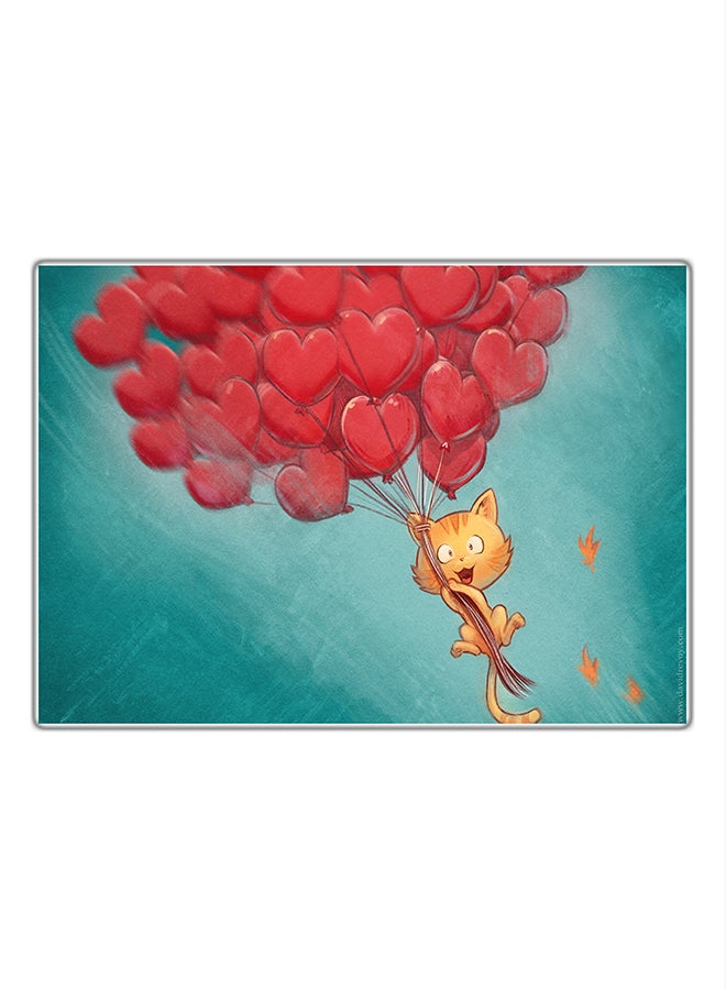 فاست برينت لوحة فنية مطبوعة للزينة متعدد الألوان