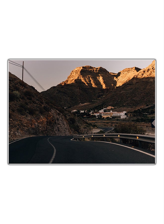 فاست برينت لوحة فنية مطبوعة للزينة متعدد الألوان 21x14.8سم