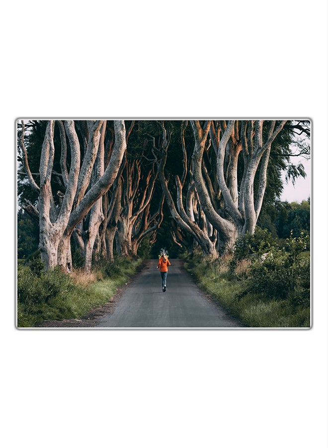 لوحة فنية مطبوعة للزينة متعدد الألوان 29.7x21سم