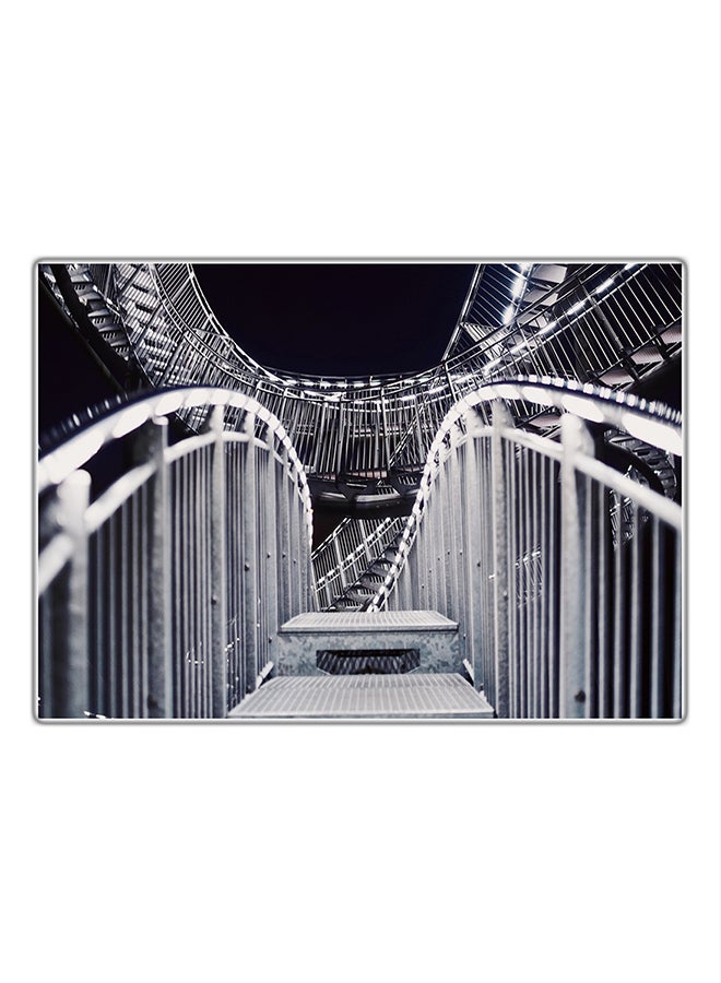 Decorative Printed Tableau Painting Multicolour 29.7x21cm