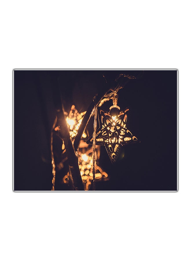 لوحة فنية مطبوعة للزينة متعدد الألوان