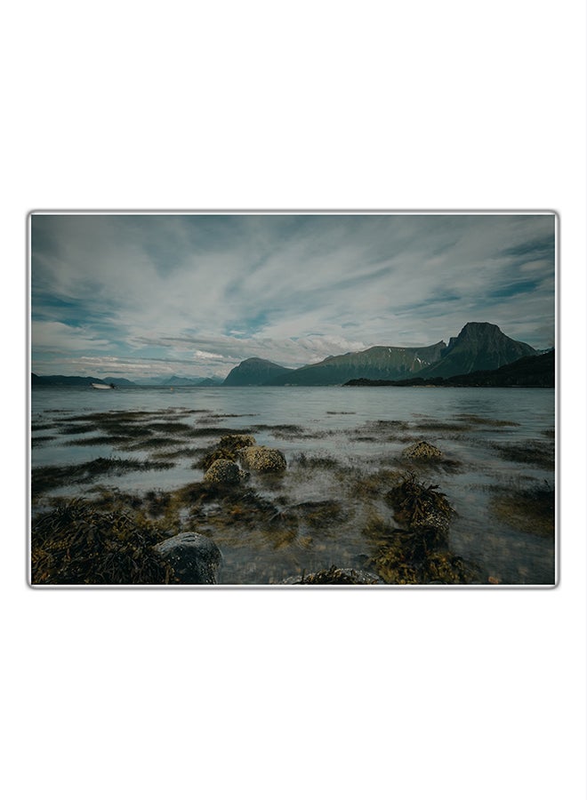 Decorative Printed Tableau Painting Multicolour 29.7x21cm