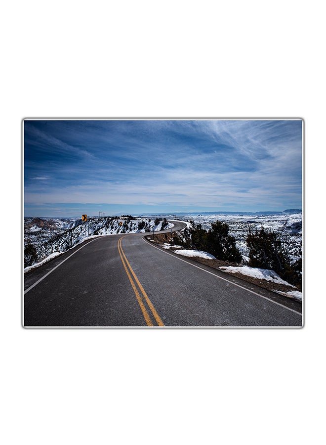 فاست برينت لوحة فنية مطبوعة للزينة متعدد الألوان 14.8x10.5سم