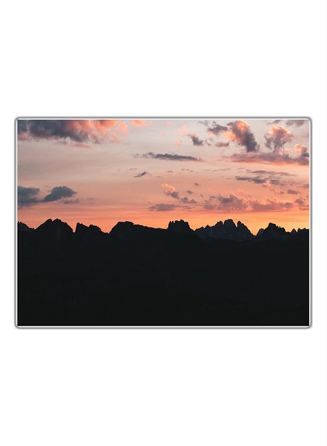 Fast Print Decorative Printed Tableau Painting Multicolour 21x14.8cm