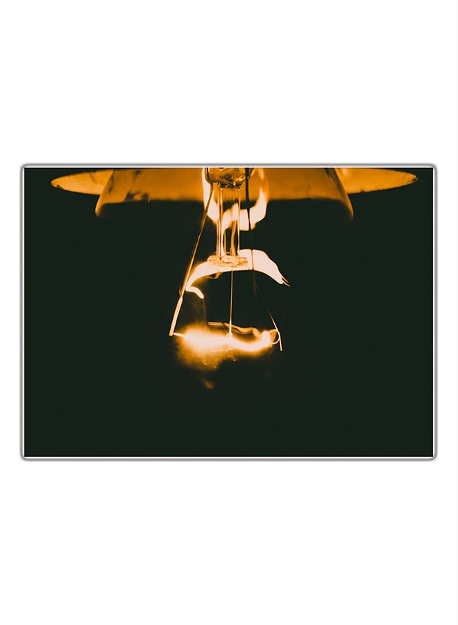 Decorative Printed Tableau Painting Multicolour 21x14.8cm