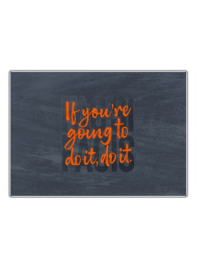 Fast Print Decorative Printed Tableau Painting Multicolour 21x14.8cm