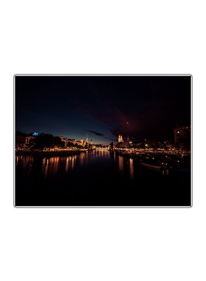 Fast Print Decorative Printed Tableau Painting Multicolour 14.8x10.5cm