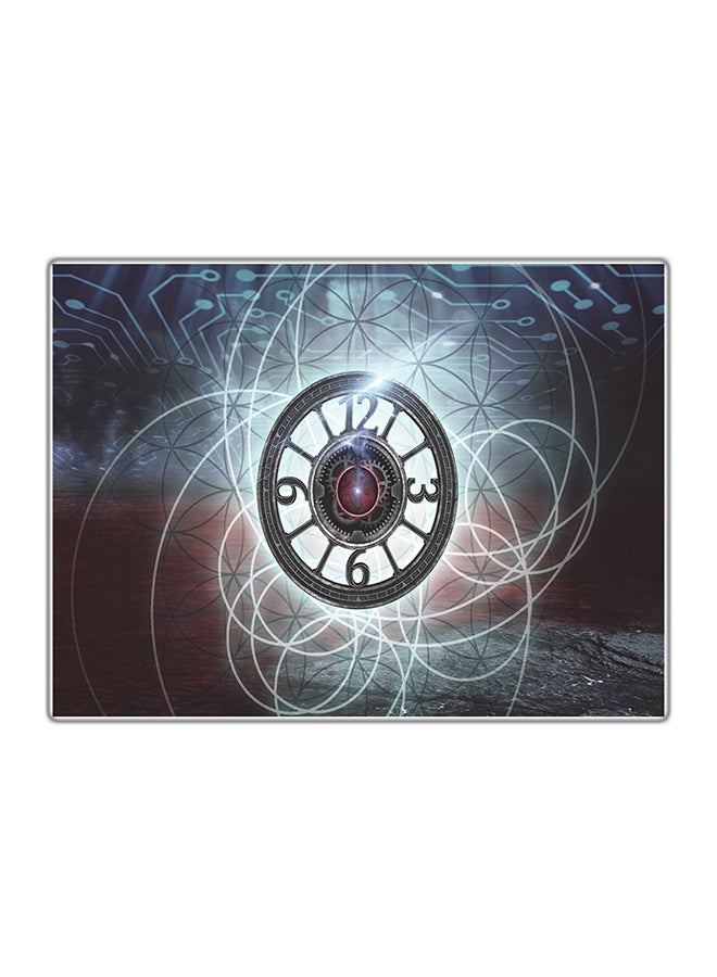 Decorative Printed Tableau Painting Multicolor 14.8x10.5cm