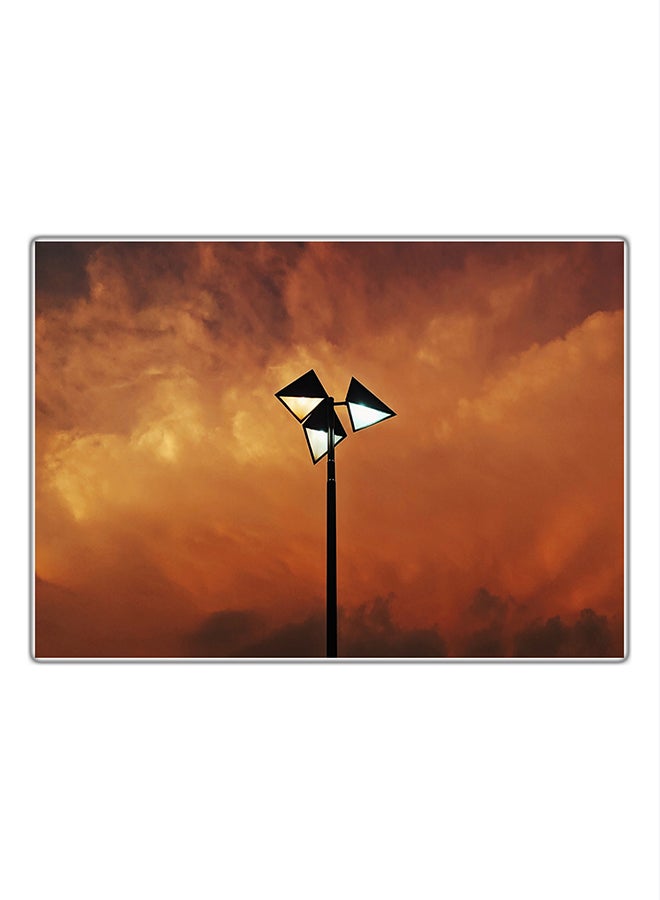 لوحة فنية مطبوعة للزينة متعدد الألوان 21x14.8سم