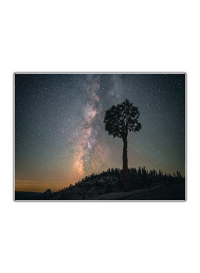 لوحة فنية مطبوعة للزينة متعدد الألوان 14.8x10.5سم