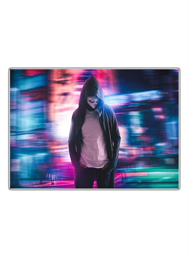 فاست برينت لوحة فنية مطبوعة للزينة متعدد الألوان