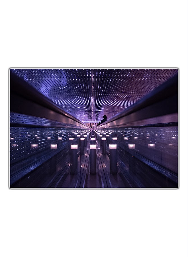 لوحة فنية مطبوعة للزينة متعدد الألوان 21x14.8سم