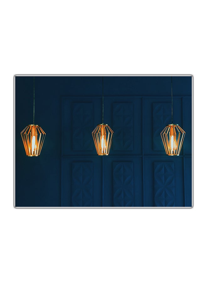 Decorative Printed Tableau Multicolour 14.8x10.5cm