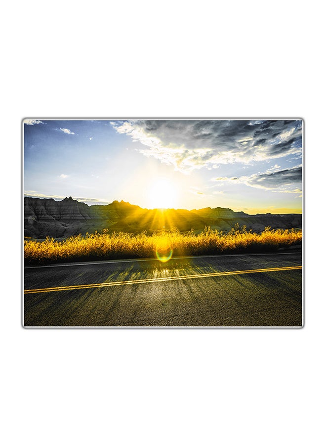 لوحة فنية مطبوعة للزينة متعدد الألوان 14.8x10.5سم