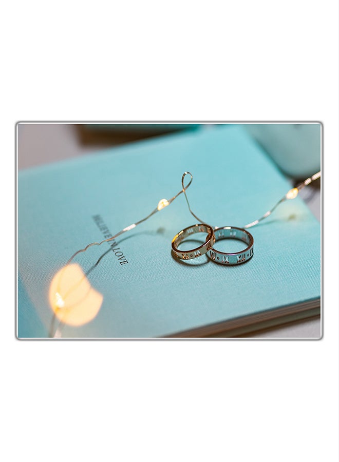 Fast Print Decorative Printed Tableau Multicolour 21x14.8cm