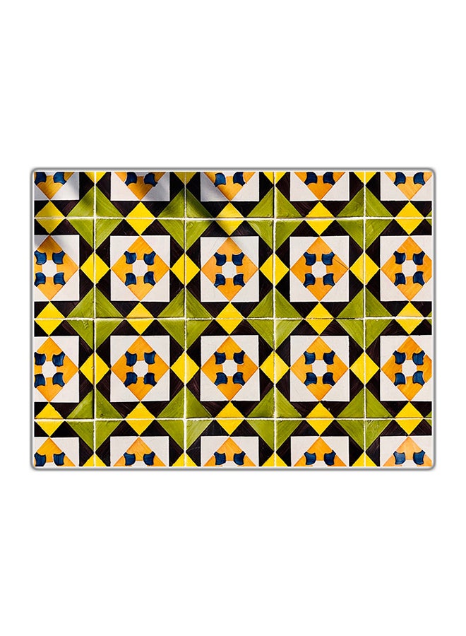 Decorative Printed Tableau Painting Multicolor 14.8x10.5cm