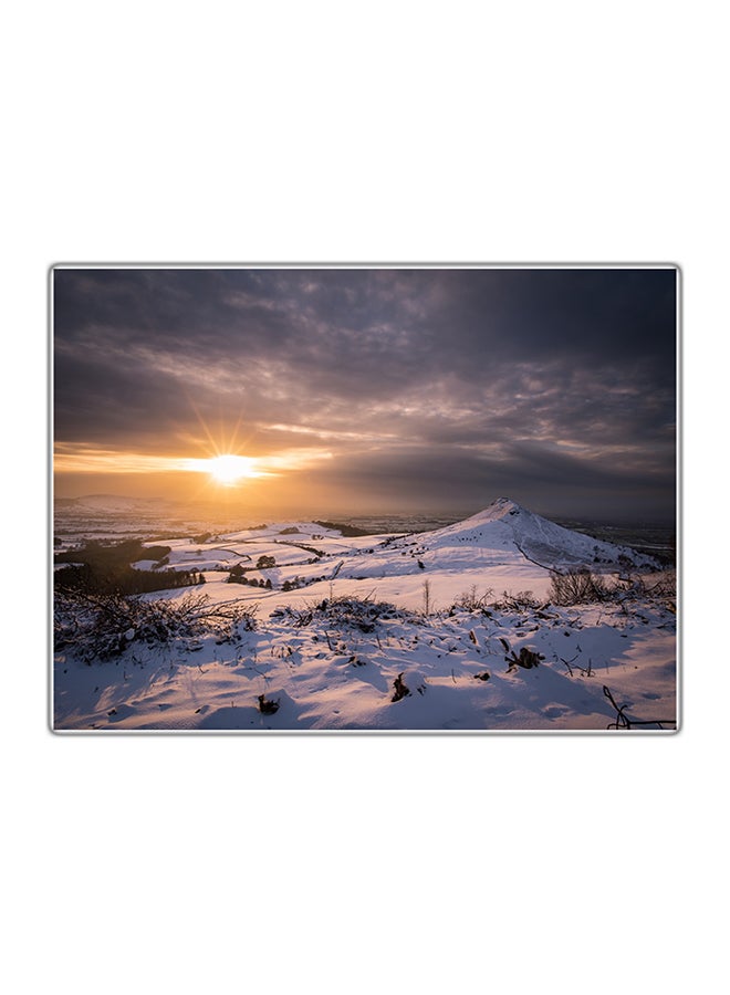 فاست برينت لوحة فنية مطبوعة للزينة متعدد الألوان 14.8x10.5سم