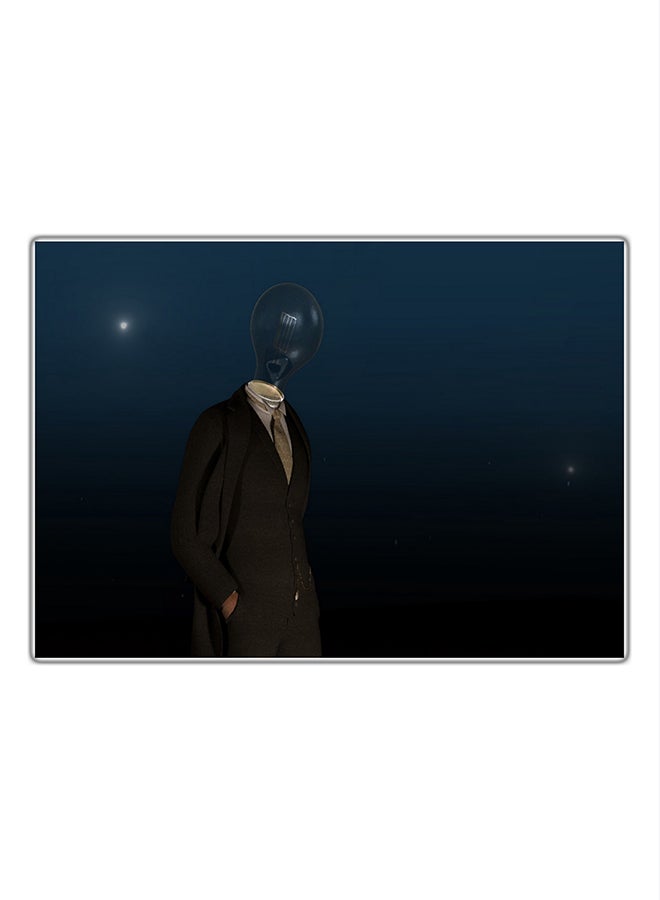 لوحة فنية مطبوعة للزينة متعدد الألوان 21x14.8سم