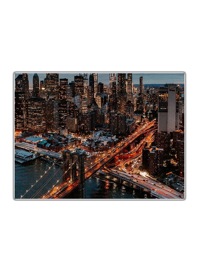 لوحة فنية مطبوعة للزينة متعدد الألوان 14.8x10.5سم