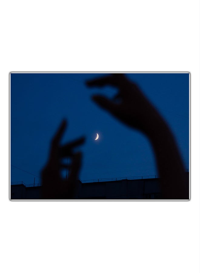 لوحة فنية مطبوعة للزينة متعدد الألوان 21x14.8سم