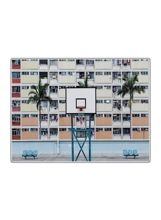 لوحة فنية مطبوعة للزينة متعدد الألوان 14.8x10.5سم