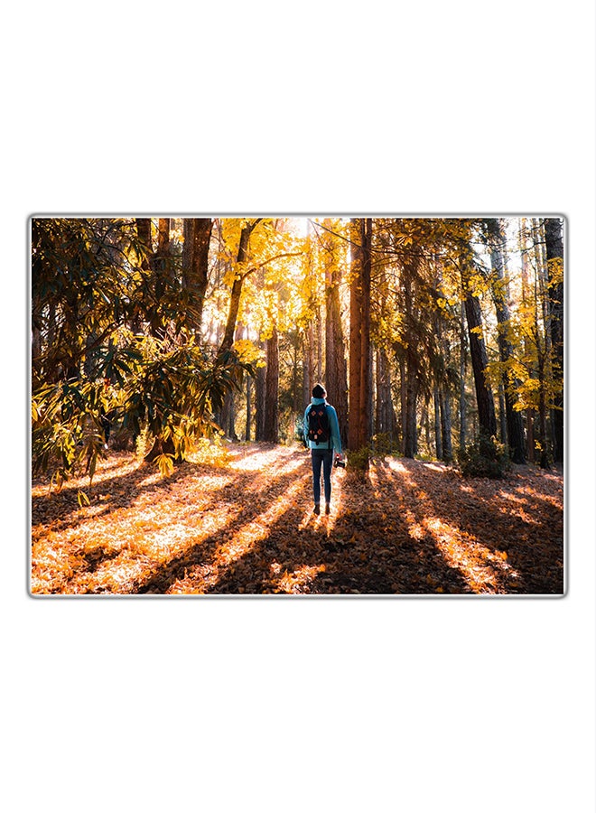 فاست برينت لوحة فنية مطبوعة للزينة متعدد الألوان 21x14.8سم