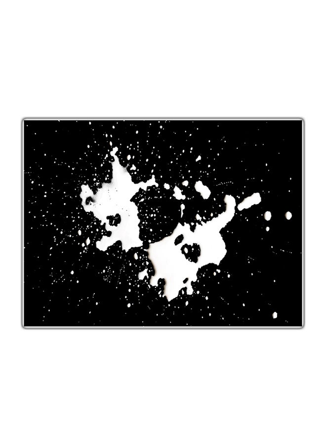 Decorative Printed Tableau Painting Multicolour 14.8x10.5cm