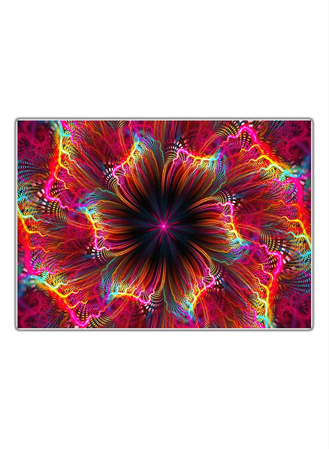 لوحة فنية مطبوعة للزينة متعدد الألوان 21x14.8سم