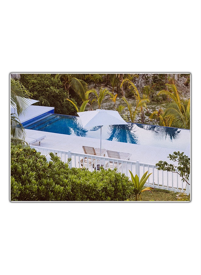 لوحة فنية مطبوعة للزينة متعدد الألوان 21x14.8سم