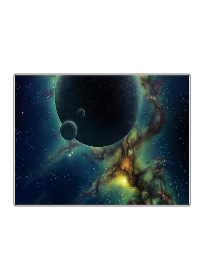 Fast Print Decorative Printed Tableau Painting Multicolour 14.8x10.5cm