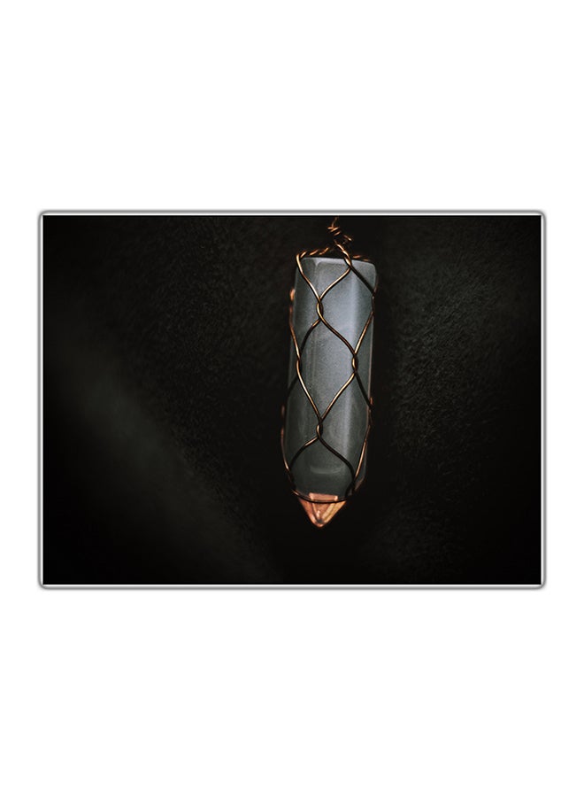 Decorative Printed Tableau Painting Multicolour 14.8x10.5cm