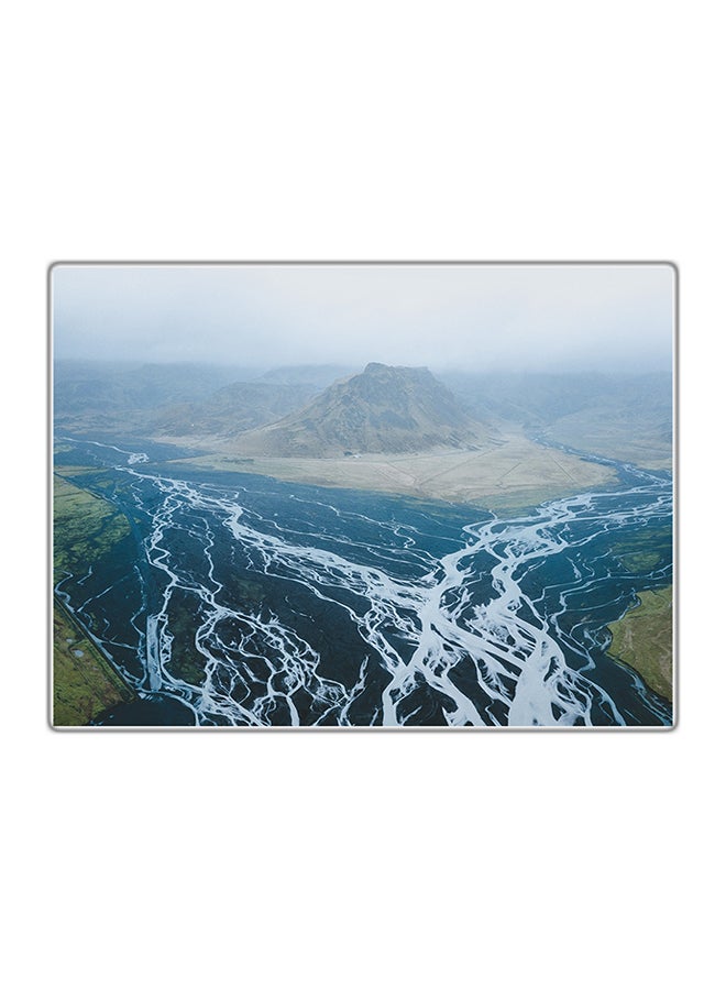 لوحة فنية مطبوعة للزينة متعدد الألوان 14.8x10.5سم