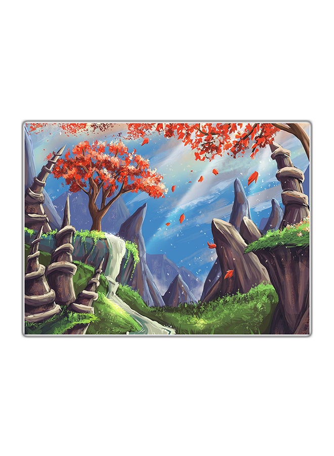 Fast Print Decorative Printed Tableau Multicolour 14.8x10.5cm