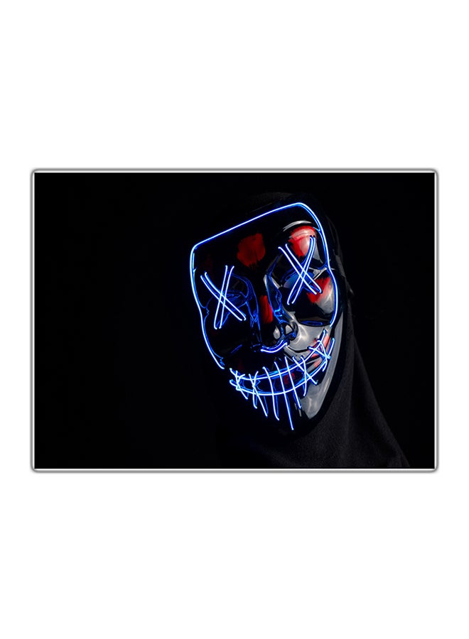 Decorative Printed Tableau Multicolour 14.8x10.5cm