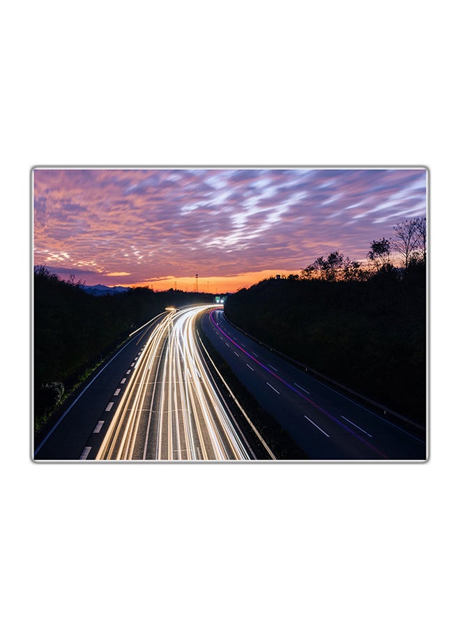 لوحة فنية مطبوعة للزينة متعدد الألوان 14.8x10.5سم