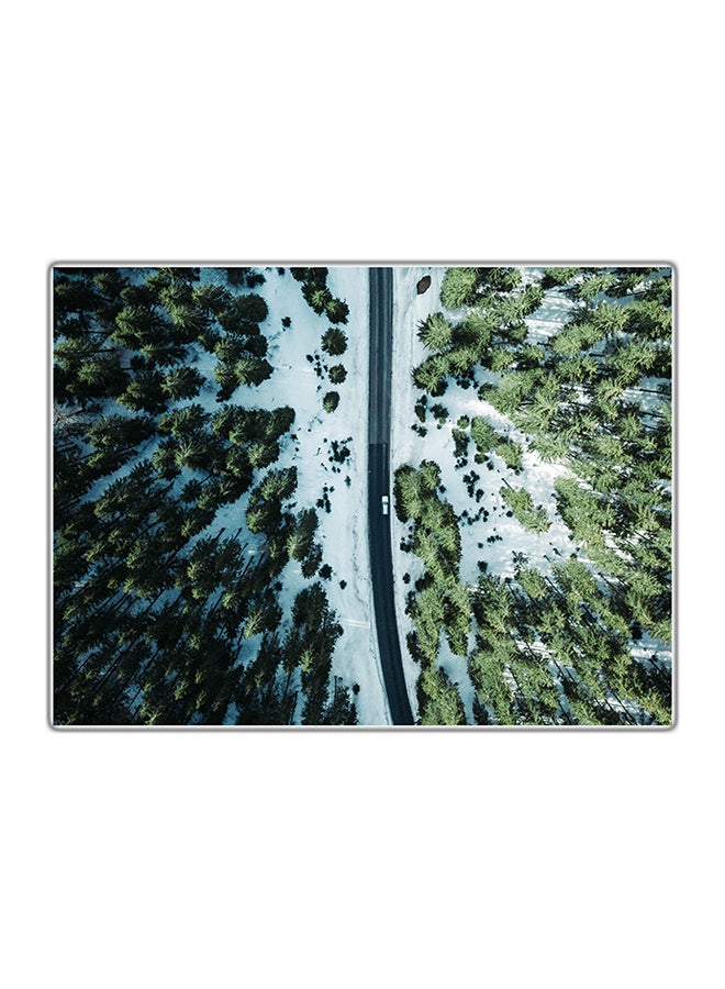 فاست برينت لوحة فنية مطبوعة للزينة متعدد الألوان 14.8x10.5سم