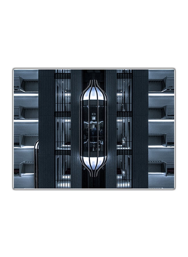 Decorative Printed Tableau Painting Multicolour 14.8x10.5cm