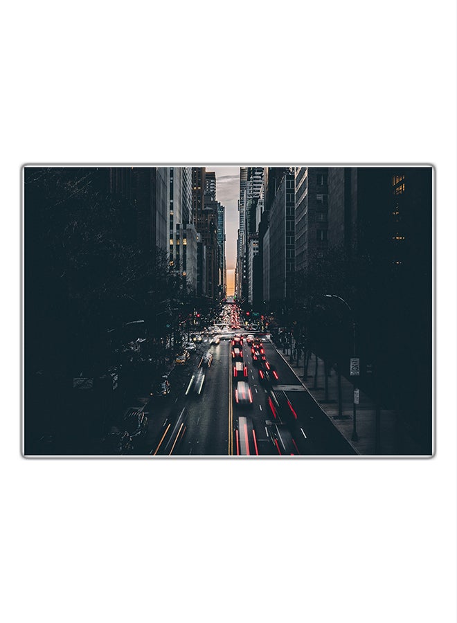 Fast Print Decorative Printed Tableau Painting Multicolour 21x14.8cm