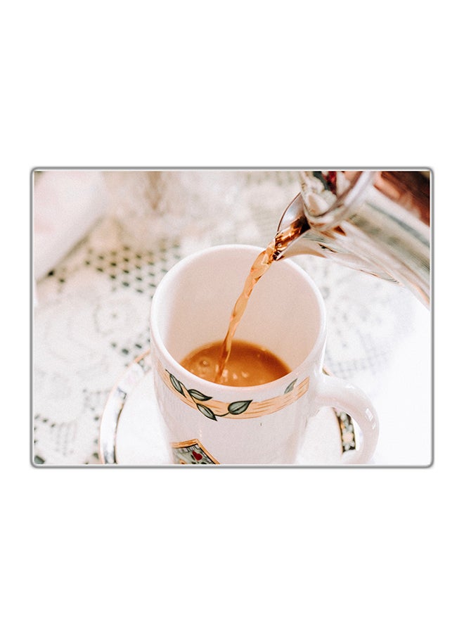 Decorative Printed Tableau Multicolour 14.8x10.5cm