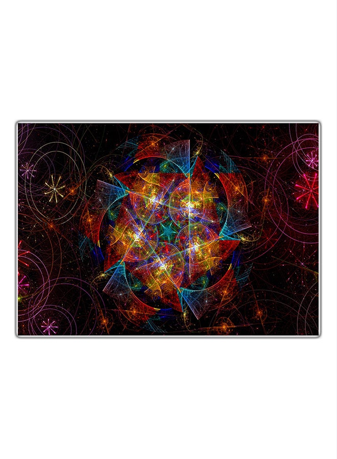 فاست برينت لوحة فنية مطبوعة للزينة متعدد الألوان 21x14.8سم