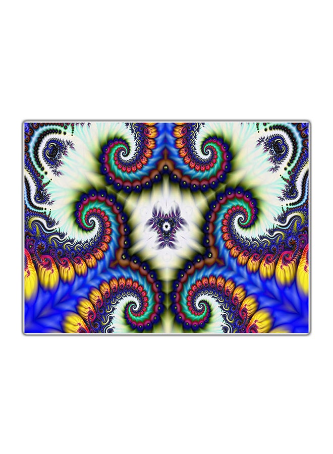 فاست برينت لوحة فنية مطبوعة للزينة متعدد الألوان 14.8x10.5سم