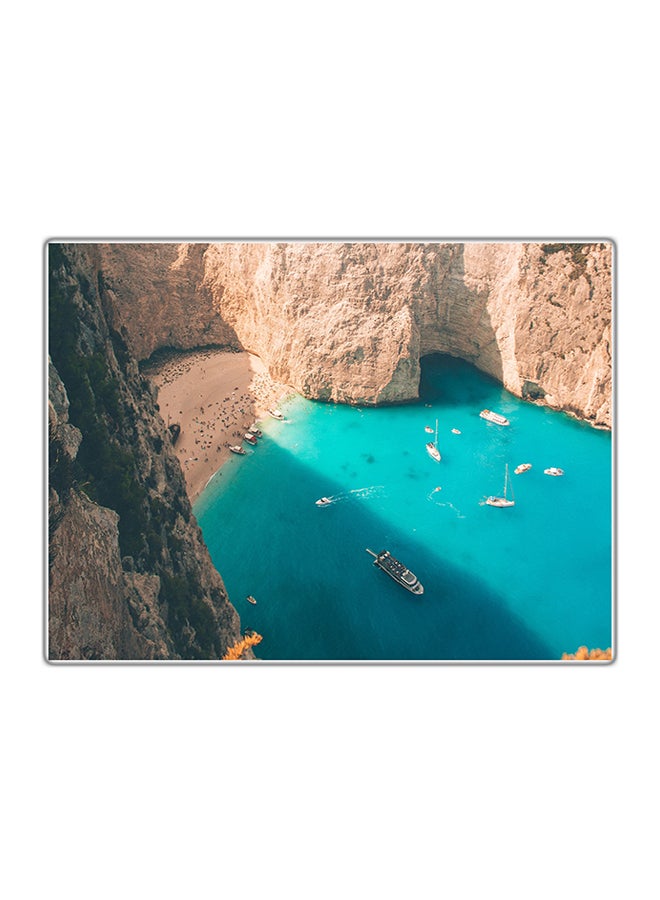 Decorative Printed Tableau Painting Multicolour 14.8x10.5cm