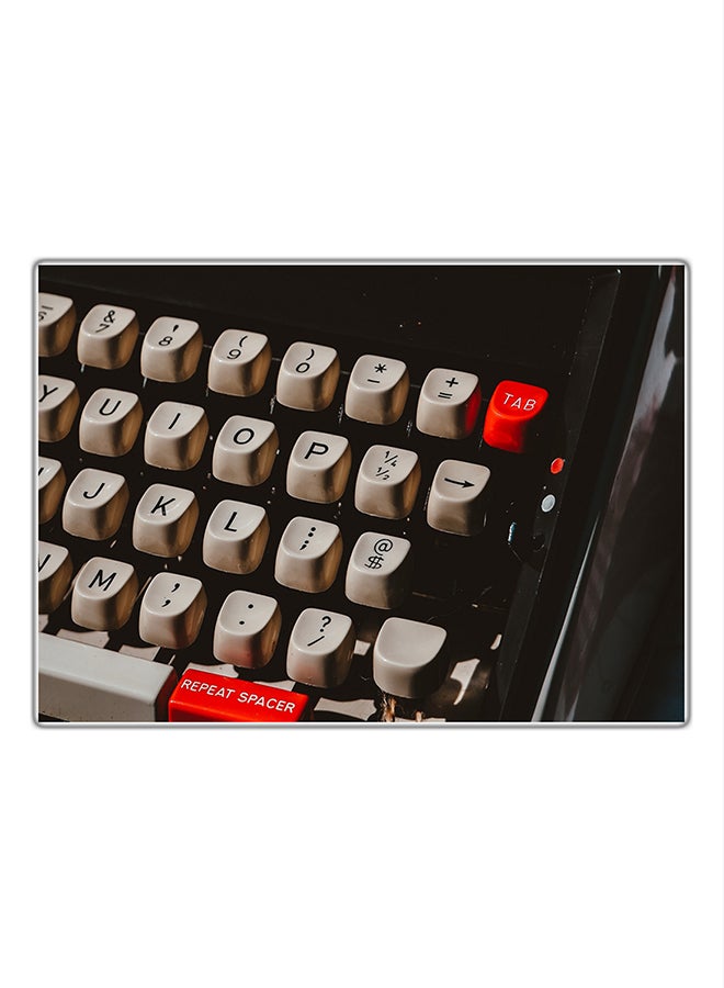 Fast Print Decorative Printed Tableau Painting Multicolour 21x14.8cm