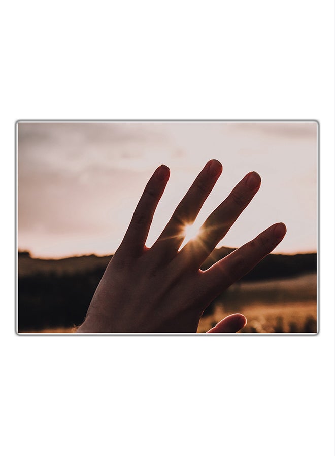 Fast Print Decorative Printed Tableau Painting Multicolour 21x14.8cm