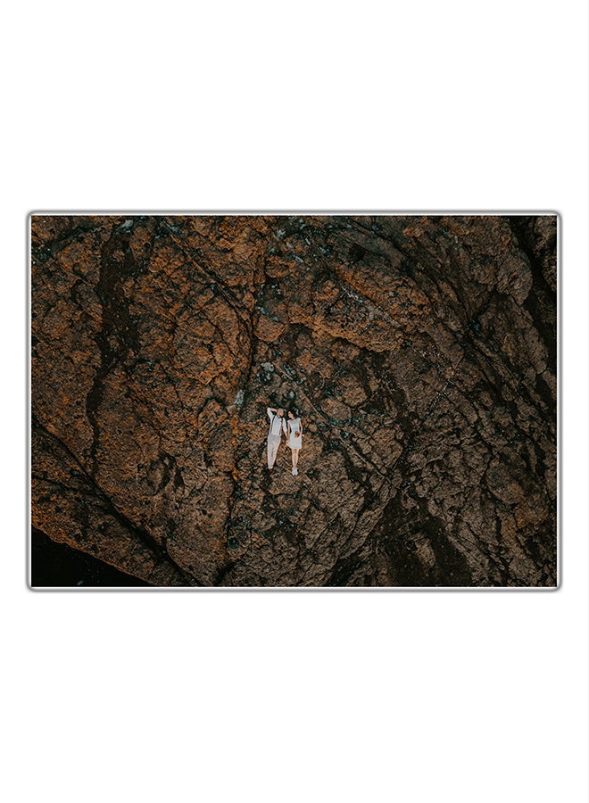 Fast Print Decorative Printed Tableau Painting Multicolour 21x14.8cm