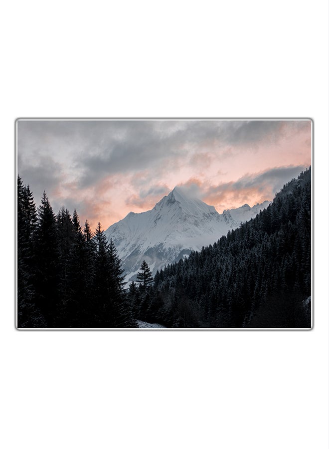 لوحة فنية مطبوعة للزينة متعدد الألوان 21x14.8سم