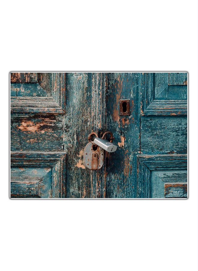 لوحة فنية مطبوعة للزينة متعدد الألوان 21x14.8سم