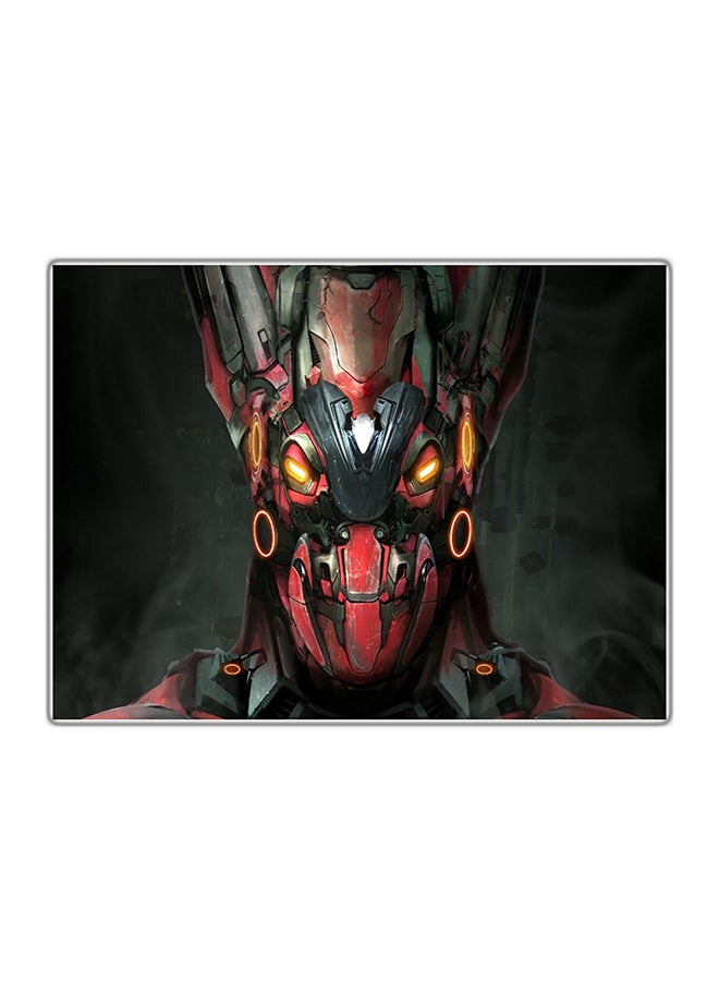 Decorative Printed Tableau Painting Multicolour 14.8x10.5cm