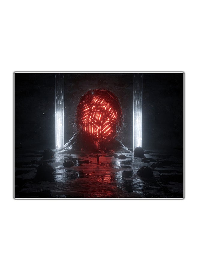 Fast Print Decorative Printed Tableau Painting Multicolor